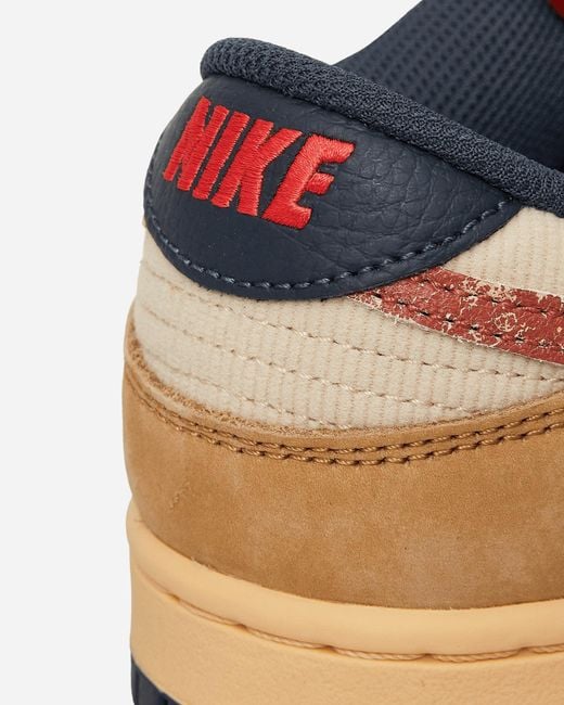 Nike Brown Dunk Low Sneakers Sand Drift Wheat for men