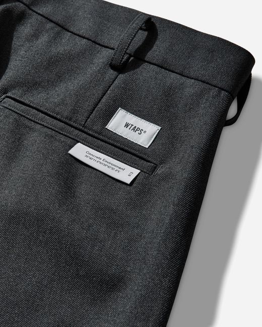(w)taps Gray S Trdt1801 Trousers Charcoal for men