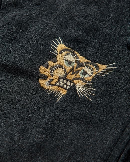 Visvim Black Men S Norad Blouson (silk) for men