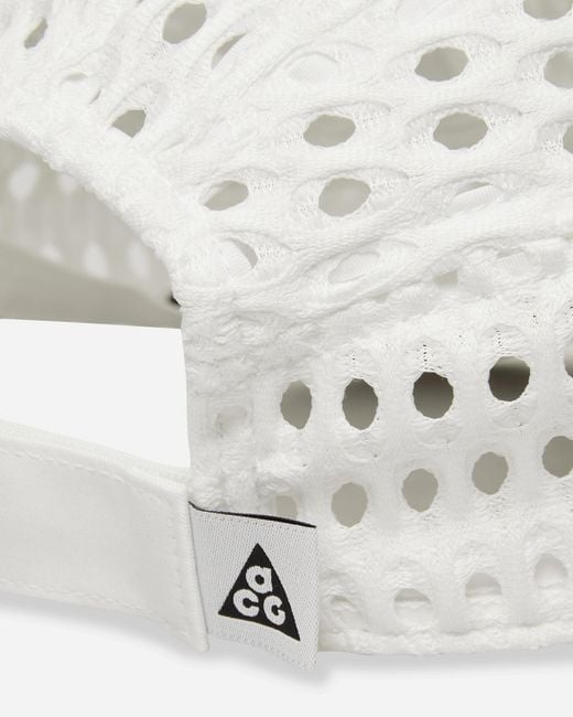 Nike White Acg Radical Airflow Fly Cap for men