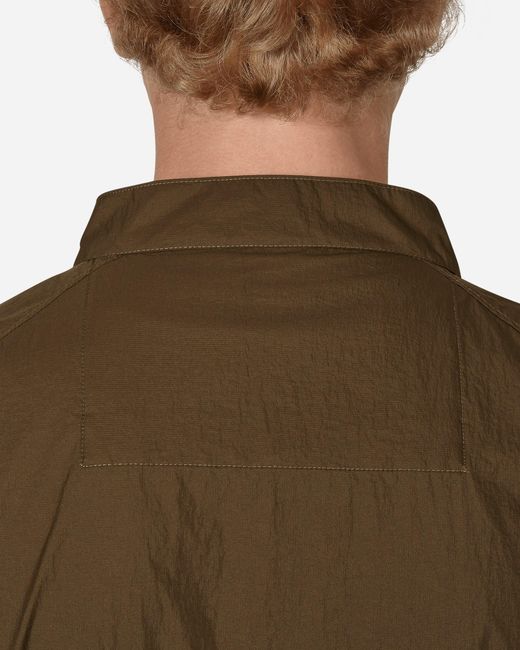 SLAM JAM Brown Packable Windbreaker for men