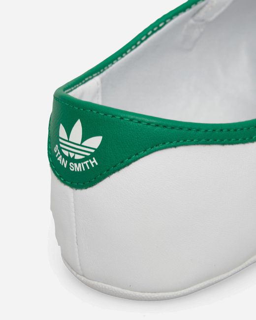 Adidas Green S Stan Smith Lo Ballet Shoes Cloud