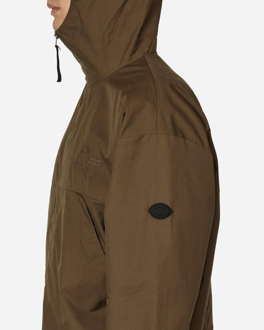 District Vision Brown Ultralight Dwr Hiking Jacket Cacao for men