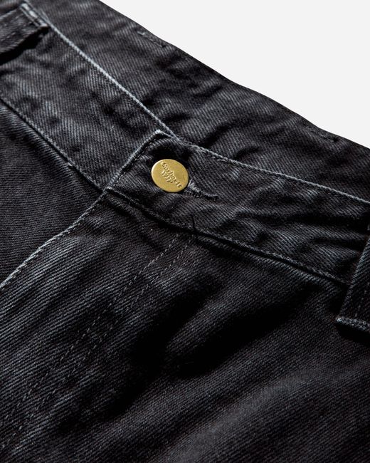 Carhartt Black Men S Nash Double Knee Pants (stone Washed) for men