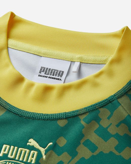 PUMA Green Men S Senegal X Salehe Bembury King Jersey Olive for men