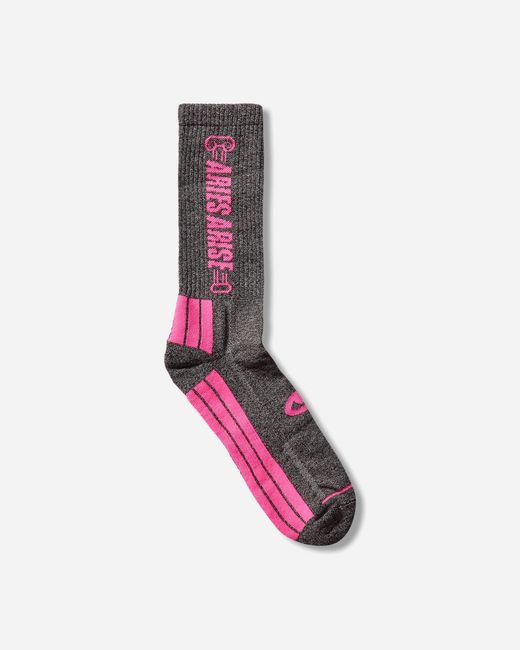 Aries Pink Column Socks for men