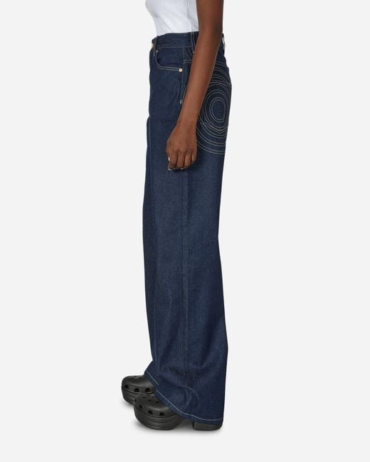 Jean Paul Gaultier Blue Conical Denim Pants
