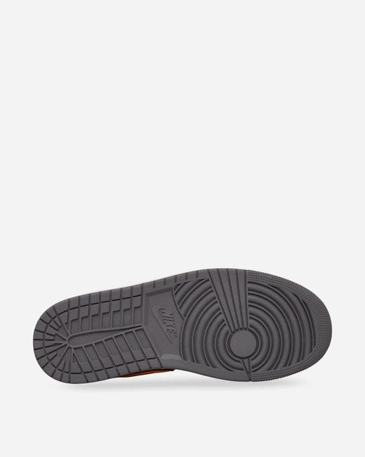 Nike Air Jordan 1 Low Se Sneakers Black / Light Graphite / Vivid Orange for  Men | Lyst