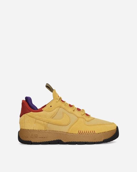 Nike Natural Wmns Air Force 1 Wild Sneakers Wheat for men