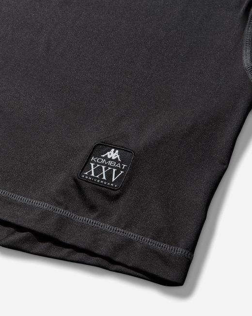 Kappa Black Kombat Xxv Slam Jam Performance Ls Active Jersey Smoke Charcoal for men