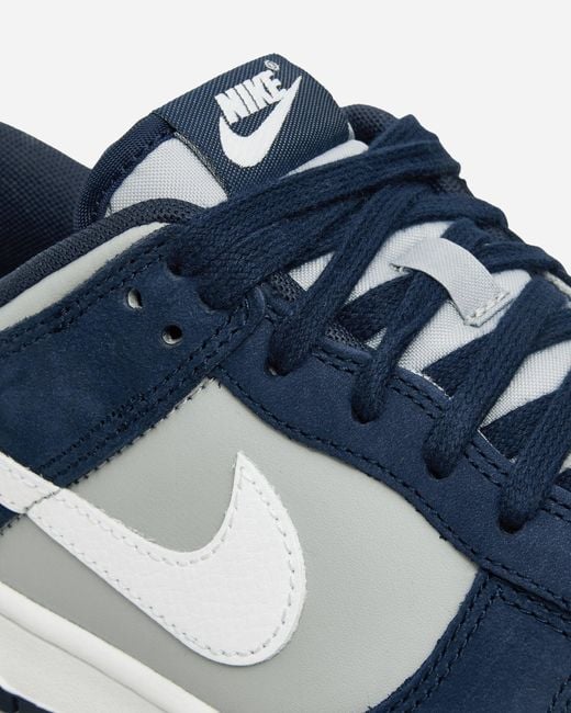 Nike Blue Dunk Low Sneakers Obsidian / Light Smoke Grey for men