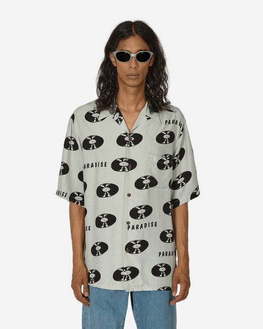 Wacko Maria Hawaiian Shirt (Type-4) in Gray for Men | Lyst