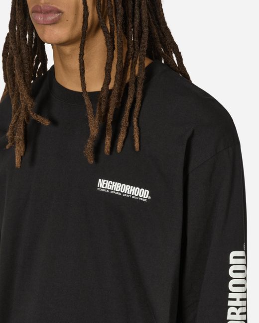 Neighborhood Black Ls-1 Longsleeve T-Shirt for men