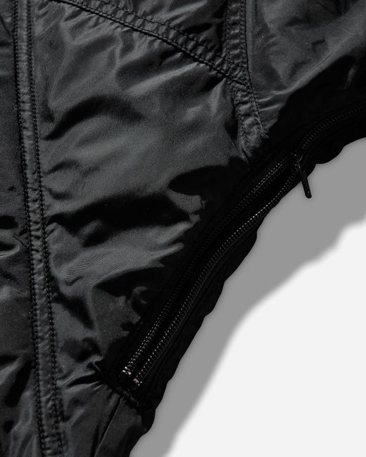 DIARY 1999 Black Men S Pillowneck Nylon Jacket for men