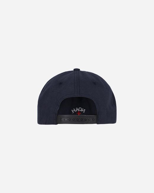 Noah Core Logo 5-Panel Cap in Blue for Men | Lyst UK