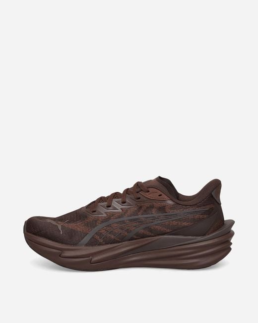 PUMA Brown Deviate Nitro 4 Sneakers Espresso / Russet for men