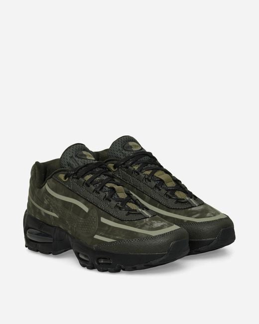 Nike Green Worksout Air Max 95 Sneakers Medium Olive / Sequoia for men
