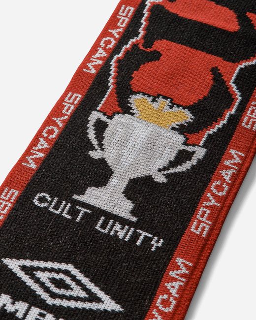 Umbro Cult Unity Scarf Black / Red for men