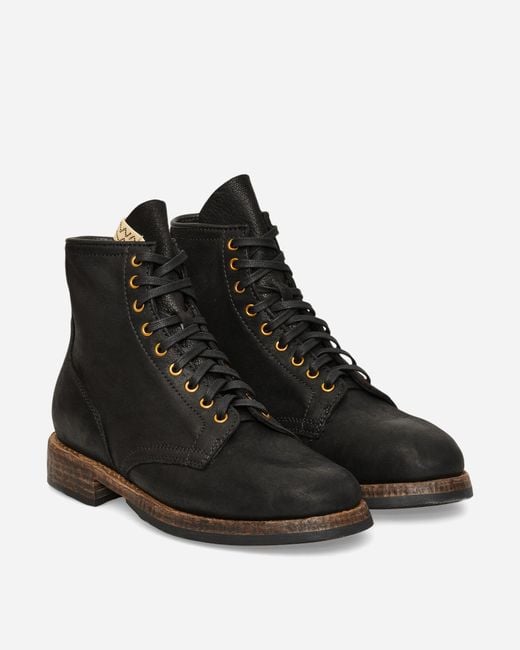 Visvim Black Brigadier Hi-Folk Boots for men