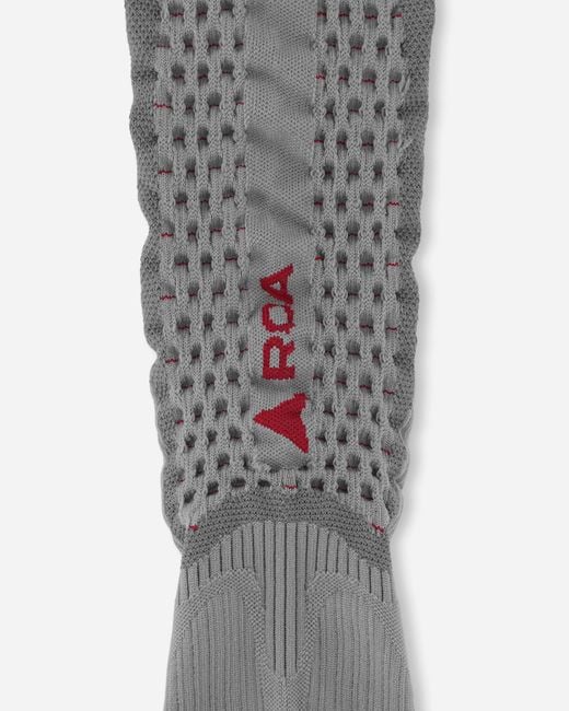 Roa White Bones Logo Q-skin Technical Socks for men