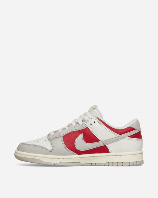 Nike White Dunk Low Retro Sneakers Phantom Gym for men