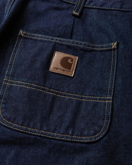 Carhartt Blue S Jace Pants (Rinsed) for men