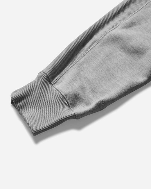 Nike Gray S Wool Classics 1/4-Zip Top Heather for men