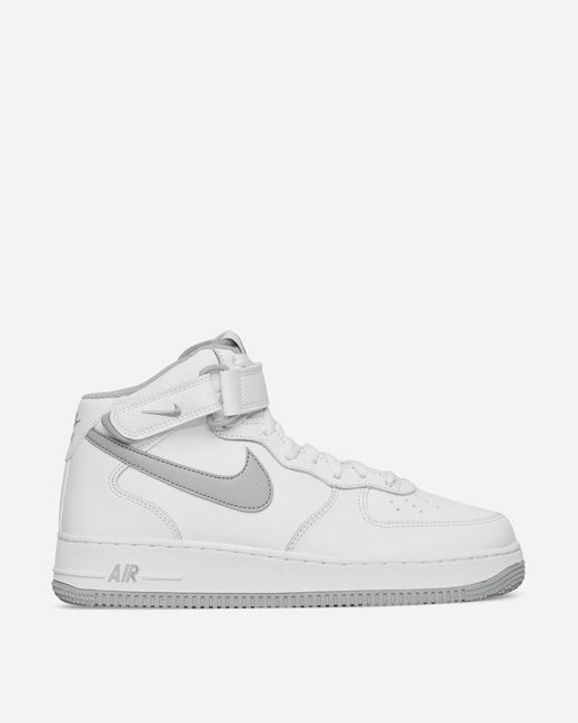 Nike Air Force 1 Mid "white/grey" Shoes for men