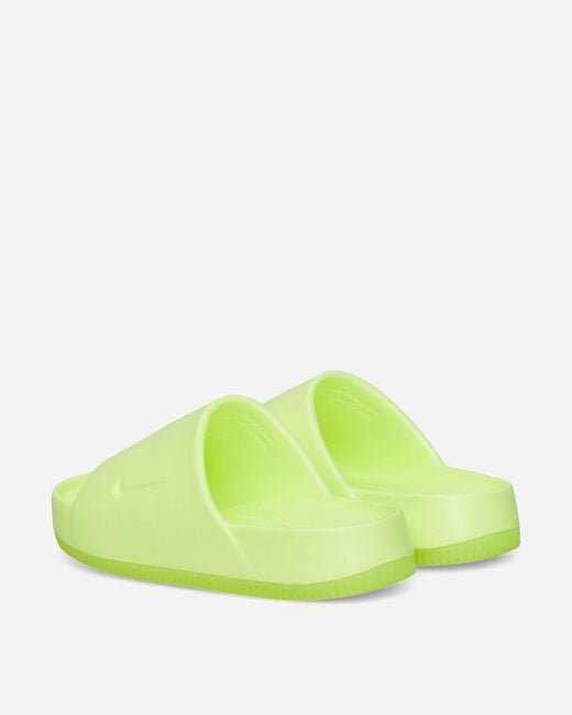 Nike Green Calm Slides Volt for men