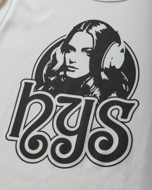 Hysteric Glamour White Future Days T-Shirt for men
