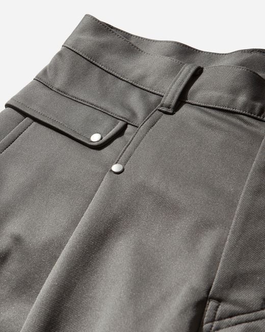 Asics Gray Novalis Mirbelioids Cargo Trousers Dark Gull for men