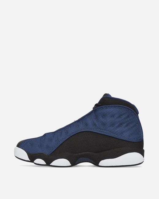 navy blue and white jordan 13s