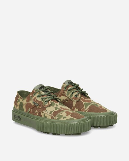 Vans Green Oamc X Wtaps Seylynn Lug Sneakers Duck Camo for men