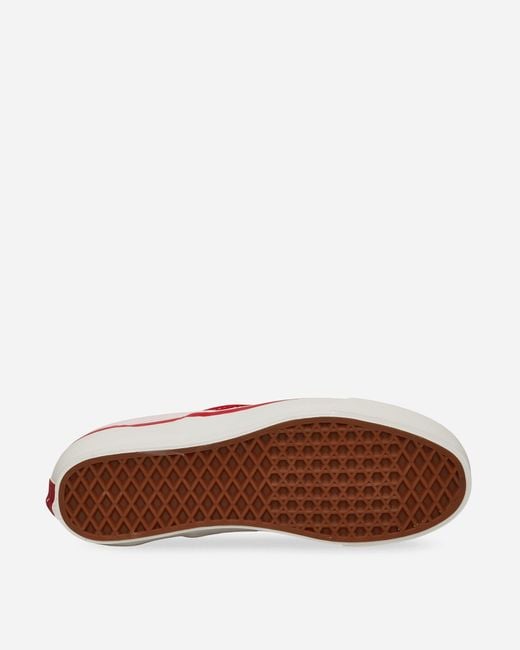 Vans Red Classic Slip-on Reissue 98 Sneakers Racing for men