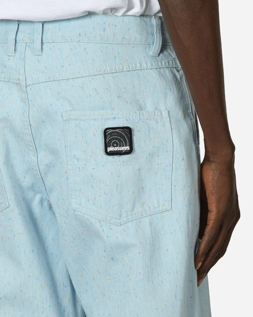 Pleasures Blue Ultra Work Jeans Light for men
