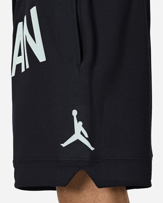 Nike Black Nina Chanel Fleece Shorts for men