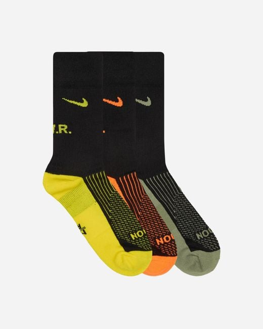 Nike Nocta 3 Pack Crew Socks Black / for men
