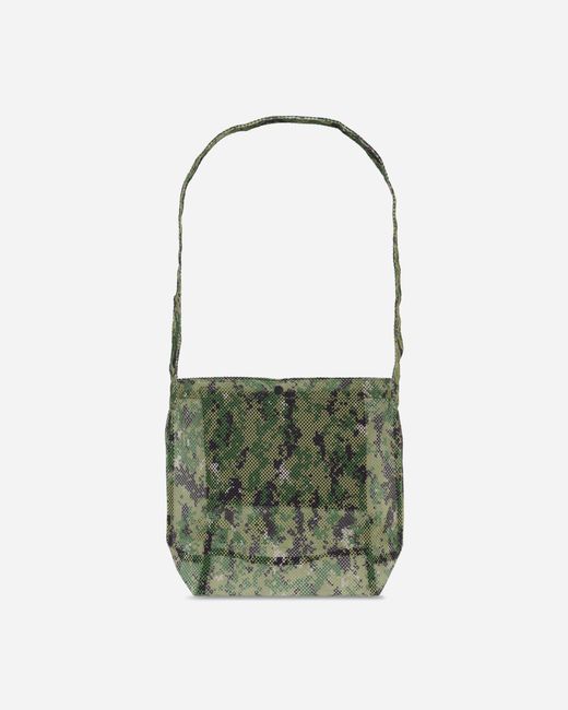 Wacko Maria Green Speak Easy Digital Camo Shoulder Bag Khaki for men