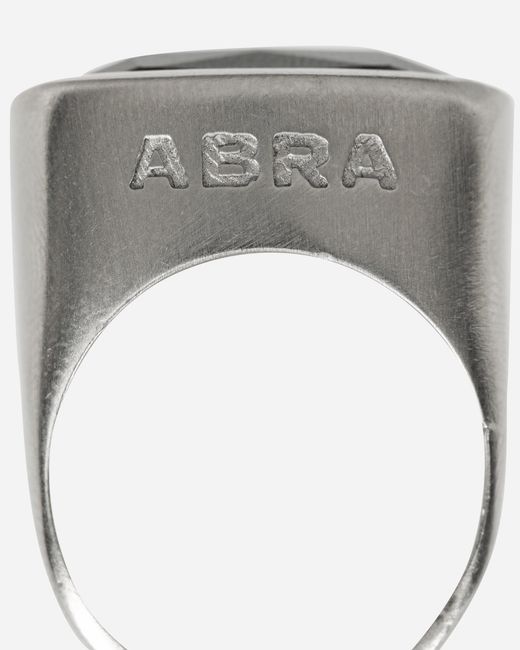 Abra White Stone Ring