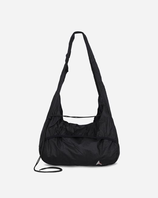 Roa Black Laki Packable Knot Bag for men