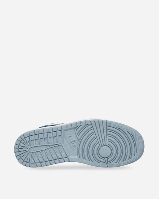 Nike Blue Air Jordan 1 Low Se Sneakers / Industrial for men