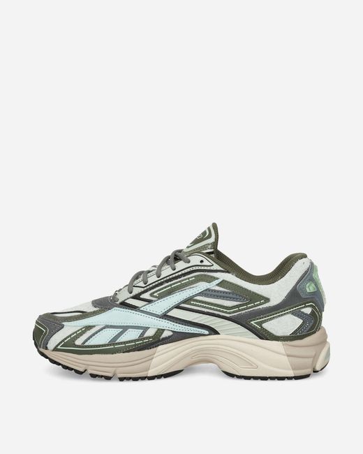 Reebok Green Premier Road Ultra Sneakers Hairy Suede for men