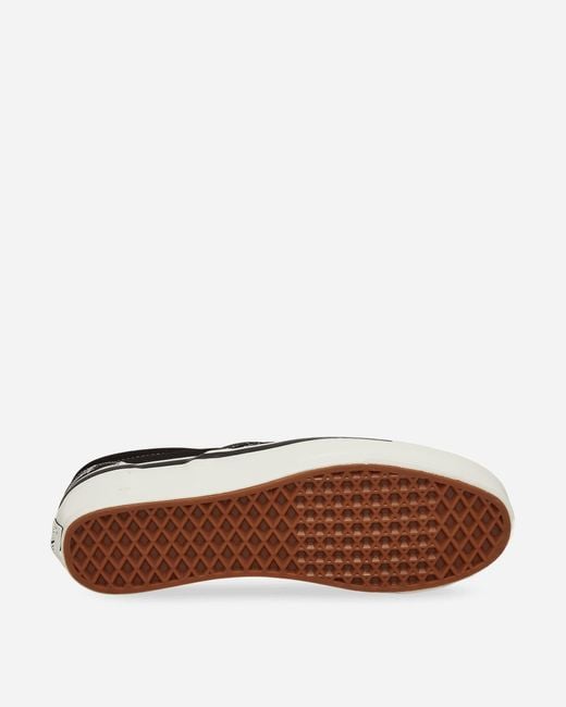 Vans White Classic Slip-on Reissue 98 Sneakers / Barbed Wire for men