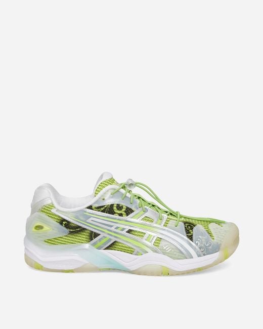 Asics Green Lttt Gel-Resolution 5 Sneakers Parrot Pure for men
