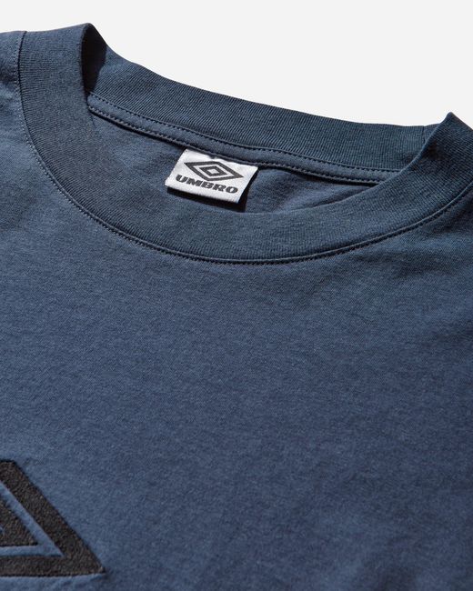 Umbro Blue Og Logo Longsleeve T-shirt for men