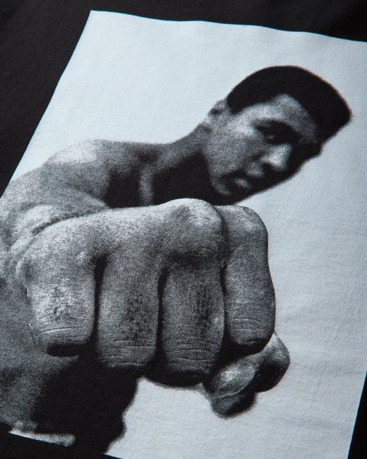 Sacai Black Men S Muhammad Ali Longsleeve T-shirt for men