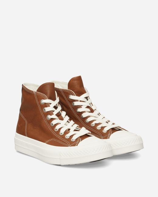 Converse Brown Chuck Taylor All Star First String Sneakers Chestnut for men