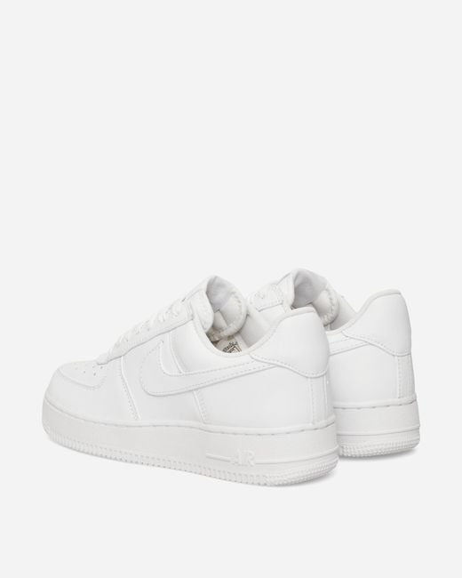 Nike White Air Force 1 Low Retro Premium Sneakers for men