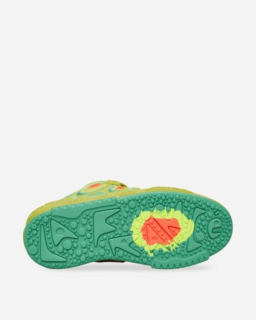 PUMA Yellow Lamelo Ball Lafrancé Heatmap Sneakers Sea Kelp / Jade Frost for men