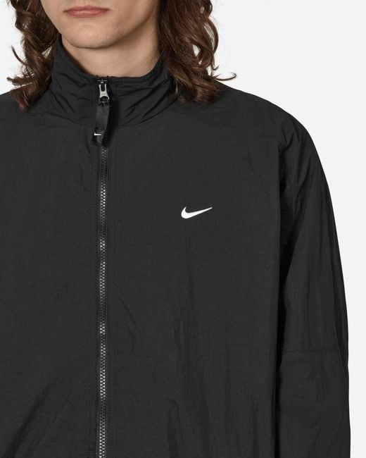 【美品】NIKE Solo Swoosh Woven Track Jacket Nike Sportswear Solo Swoosh Woven Track Jacket (Asia Sizing) Black